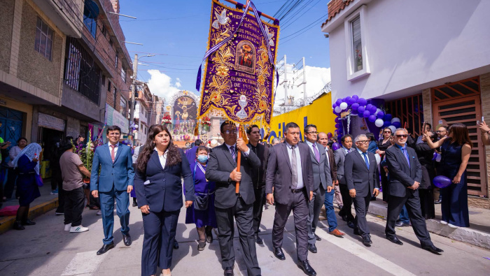 ¡FE, TRADICIÓN Y ESPERANZA! EL SEÑOR DE LOS MILAGROS LLEGA AL GOBIERNO REGIONAL DE ÁNCASH