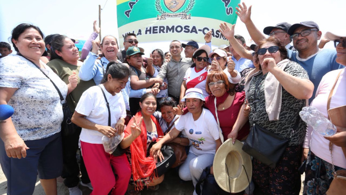 GORE ÁNCASH INAUGURA PISTAS Y VEREDAS EN CASMA A TRAVÉS DE HATUN ÁNCASH