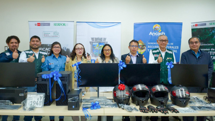 GORE ÁNCASH FORTALECE SU GESTIÓN AMBIENTAL CON EQUIPAMIENTO DE MÁS DE S/ 227 MIL