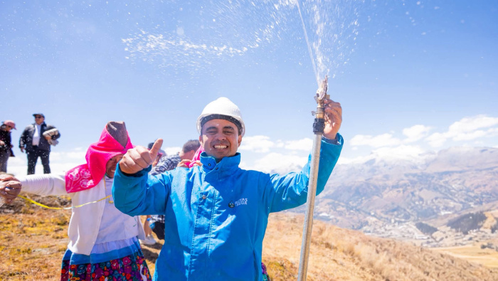 GOBERNADOR REGIONAL INAUGURA OBRAS DEL PROGRAMA “RUTAS DEL AGUA”